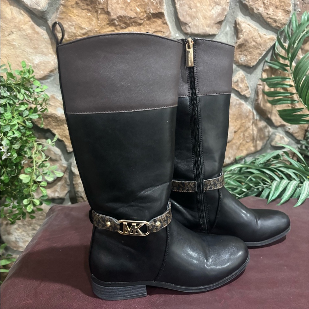 Michael Kors youth riding boots